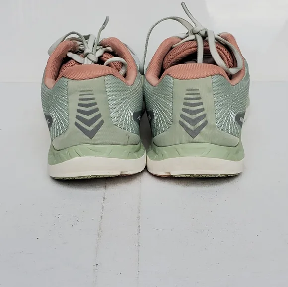 Altra Rivera 2 Womens Green Peach Running Walking Athletic Shoes - Picture 3 of 9